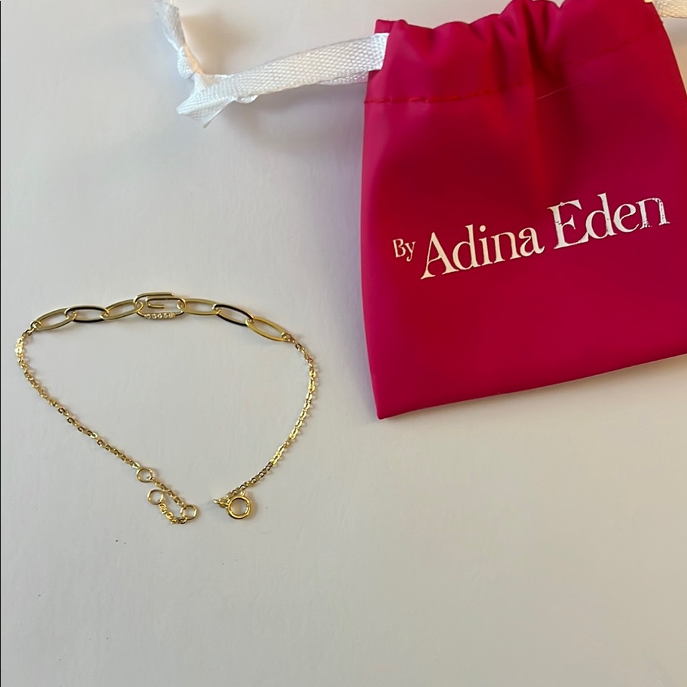 Adina Eden Gold Chain Bracelet